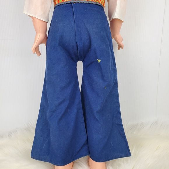 Vintage Eegees 30" Talking Pull String Doll with Outfit WORKS - Picture 7 of 16